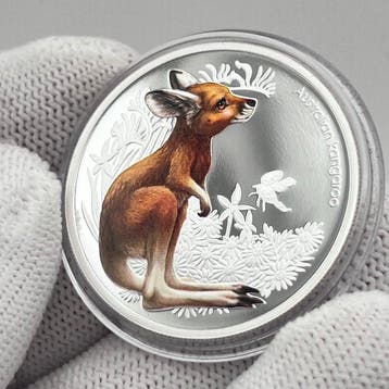 Australië. 50 Cents 2010 – Bush Babies I – Kangaroo – 1/2 oz