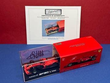 Ferrari - Sebastian Vettel - 2019 - Voiture miniature à, Nieuw
