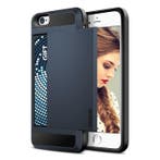 iPhone 5S - Wallet Card Slot Cover Case Hoesje Business, Verzenden