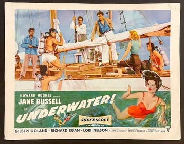 RKO Radio Pictures Publicity Department - Underwater! (1955), Nieuw