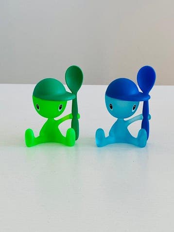 Alessi - Stefano Giovannoni - Eierdopje (2) - Cico -, Antiek en Kunst