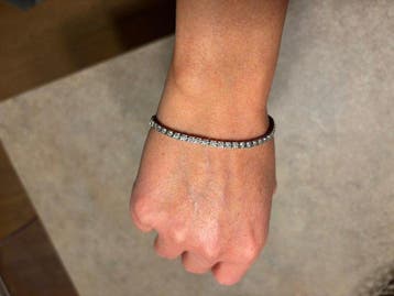Recarlo - Tennis armband - 18 karaat Witgoud - 2.05ct. tw.
