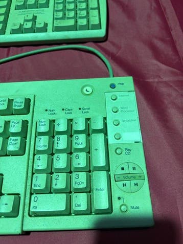 Compaq Partij 3 vintage computertoetsenborden – IBM, Compaq, Nieuw