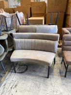 Eetkamerbank voor ronde tafel (nieuw, outlet), Nieuw