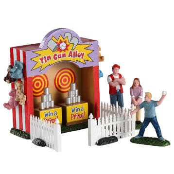 Lemax - Tin Can Alley- Set Of 7, Verzenden, Neuf
