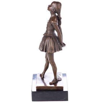 Figuur - Elegante Bronzefigur: „Kleine 14-jährige Tänzerin“