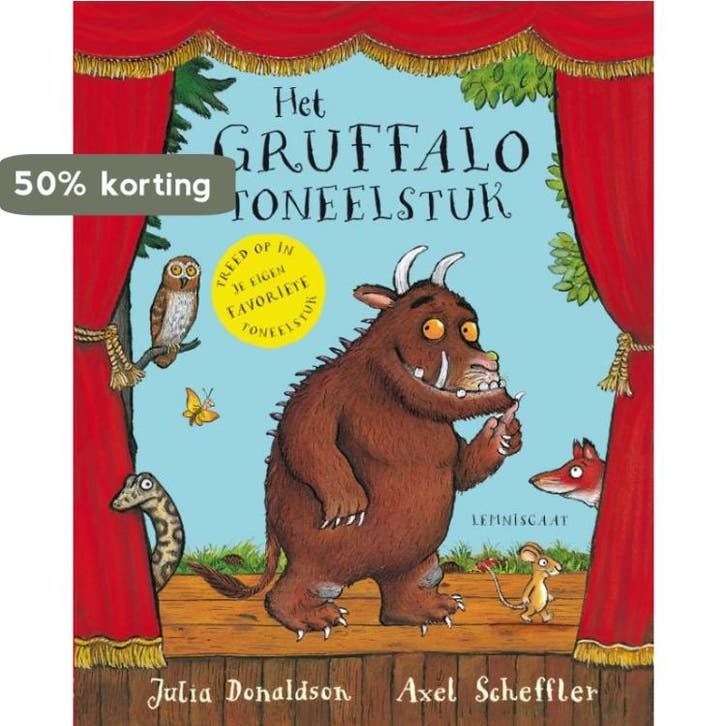 Het Gruffalo toneelstuk 9789047709381 Julia Donaldson, Boeken, Kinderboeken | Kleuters, Zo goed als nieuw, Verzenden