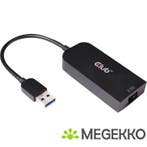 CLUB3D cac-1420 usb A Ethernet Zwart, Verzenden, Nieuw