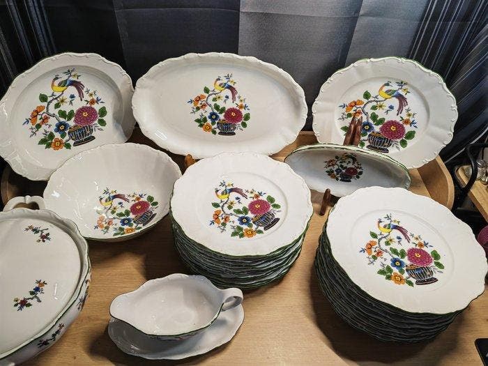 Schumann Weiden - Bavaria - Tafelservies voor 12 (32) -, Antiek en Kunst, Antiek | Meubels | Tafels