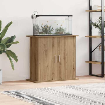 vidaXL Aquariumstandaard Artisan Eikenhout 81x36x73 cm, Verzenden, Nieuw