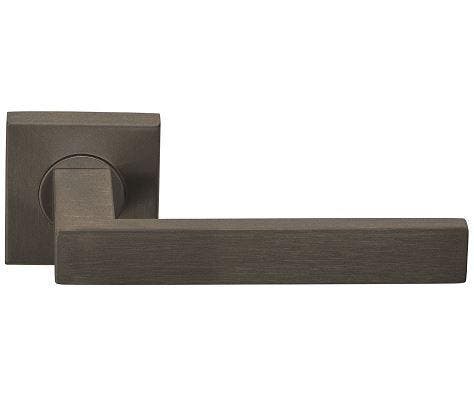 Deurklink BASICS BSQ2-G op vierkant rozet brons, Bricolage & Construction, Bricolage & Rénovation Autre