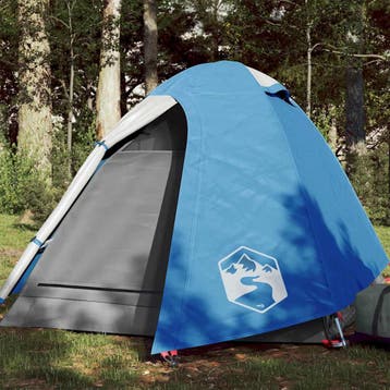 vidaXL Koepeltent 2-persoons waterdicht blauw, Verzenden, Nieuw