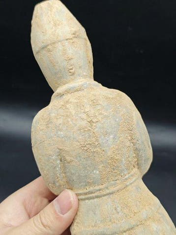 Replica van een oud-Chinees Fragment van een terracotta, Antiek en Kunst