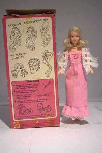 Mattel - Poupée Barbie Skipper Deluxe Quick Curl met