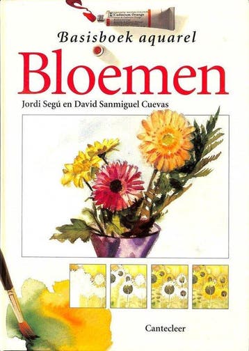 Basisboek aquarel Bloemen - Cuevas, Verzenden