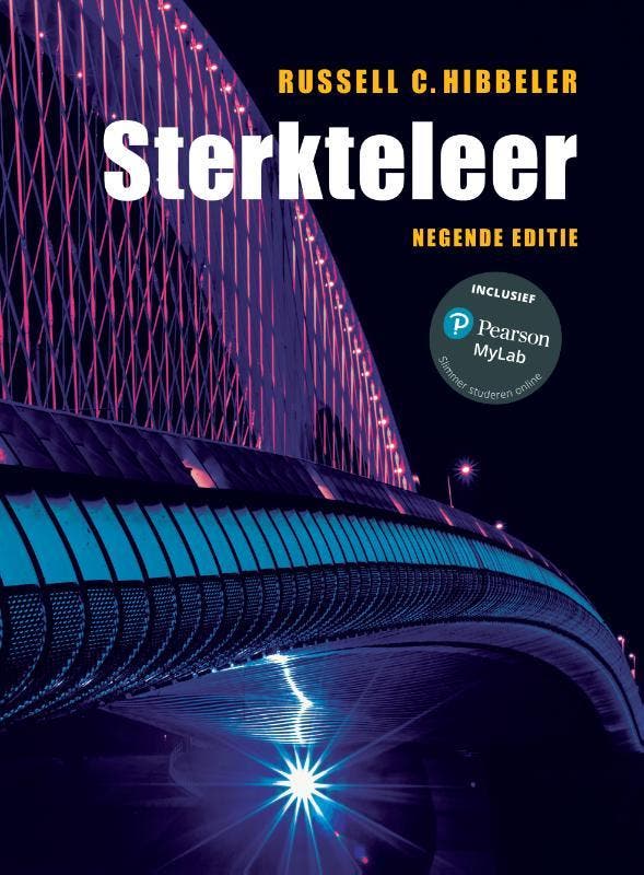 Sterkteleer 9789043034067 Russell C. Hibbeler, Boeken, Schoolboeken, Zo goed als nieuw, Verzenden