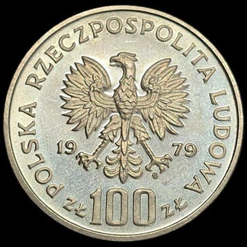 Polen. 100 Zotych 1979 / Environmental Protection - Lynx