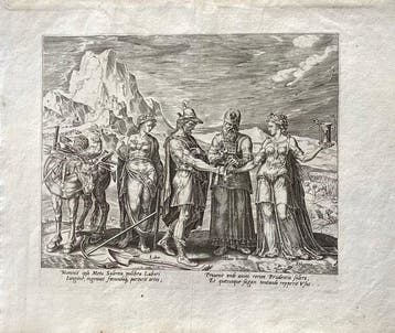 Marten van Heemskerck, inc. Philips Galle (1537-1612) - Le
