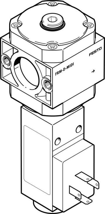 Festo Module De Dérivation 0-12bar 8200l/min Midi - 542185, Verzenden