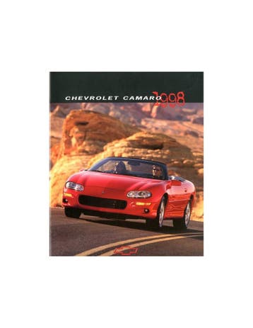 1998 CHEVROLET CAMARO BROCHURE ENGELS, Ophalen of Verzenden