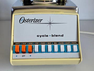 Vintage Osterizer Cycle/Blend – 10-biegowy blender USA –
