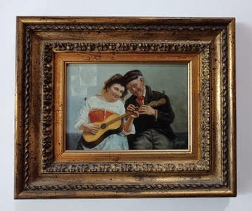 Albert Berger (1883–1977) - The Music Lesson