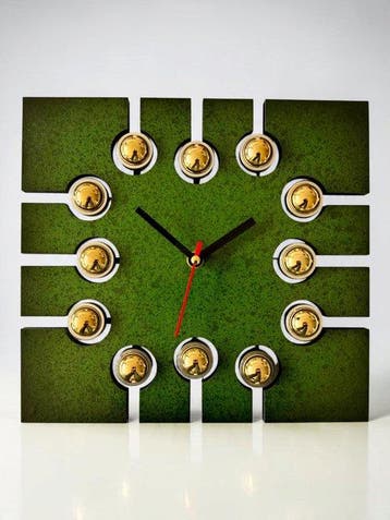 Wandklok - Juwelier Hörl Prototype - Mid-century modern