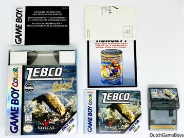 Gameboy Color - Zebco Fishing! + Reg. Card - USA, Verzenden, Gebruikt