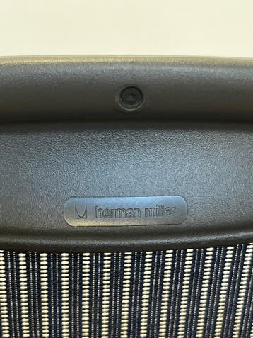 500x Refurbished Herman Miller Aeron bureaustoel blauw, Zo goed als nieuw, Bureaustoel, Ergonomisch, Verzenden