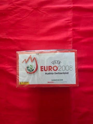 euro 2008 100 bustine packets Panini - 1 Sealed box - Near, Nieuw