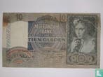 10 Gulden Nederland (PL38.b) - 1940, Verzenden, Los biljet