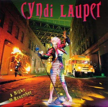 Cyndi Lauper - A Night To Remember, Verzenden, Gebruikt
