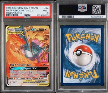 Pokémon - 1 Graded card - Moltres & Zapdos & Articuno GX, Nieuw