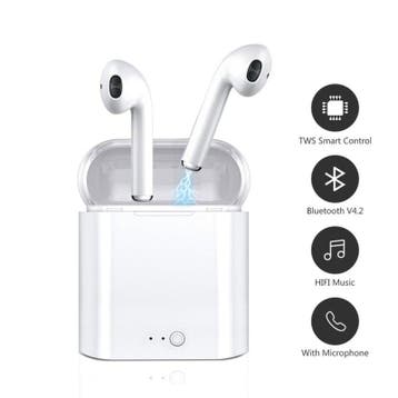 Bluetooth in-ear oortjes in ear draadloos i7s geen airpods *, Verzenden, Nieuw