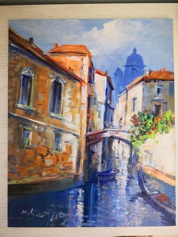 Mario Smeraglia (1950) - Canale di Venezia