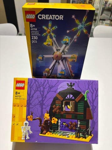 Lego Set - Seasonal, Creator - Creator 40758; Halloween Barn