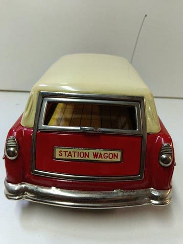 Marusan - Blikken speelgoed - Station Wagon - Japan