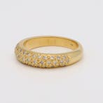 Bague - 18 carats Or jaune Diamant (Naturelle), Bijoux, Sacs & Beauté, Bagues