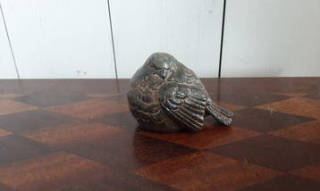 P. Chenet - Beeld, Vogel - 5 cm - Brons, Antiek en Kunst