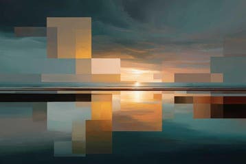 Lea Ottavi - After Storm Light · XXL · Hand signed