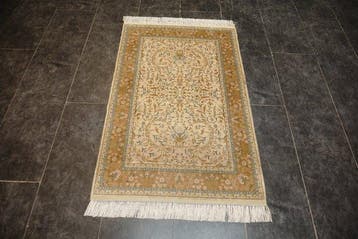 Hereke zijde - Tapijt - 124 cm - 84 cm, Nieuw