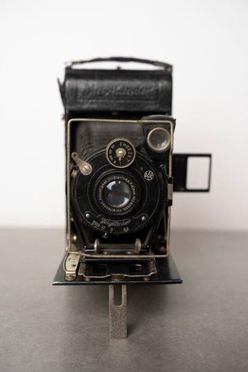 Voigtländer Beatrix + Voigtar 10,5cm f6,3 Analoge opvouwbare, Nieuw