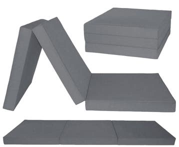 Bankmatras Grijs 195x80x15 | Premium | OP=OP, Huis en Inrichting, Slaapkamer | Bedden, Verstelbaar, Nieuw, Ophalen of Verzenden