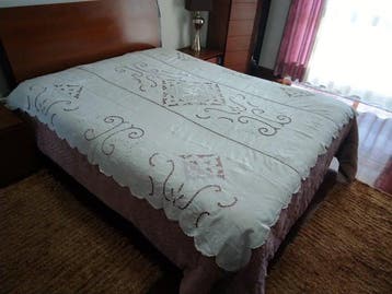 Bedsprei - 200 cm - 200 cm - Puur Linnen Minho Portugal, Antiek en Kunst