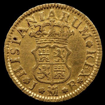 Spanje. Felipe V. 1/2 Escudo 1749 - Madrid JB