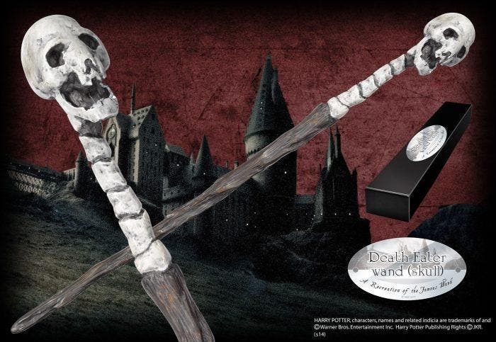 Harry Potter Toverstaf Death Eather (Skull), Verzamelen, Harry Potter, Nieuw, Ophalen of Verzenden