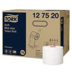 Toiletpapier Midsize Rol | PREMIUM | 2-Laags | Wit |, Verzenden, Nieuw in verpakking