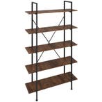 tectake Wandkast Glasgow 106 x 34,5 x 179,5cm - Industrieel, Huis en Inrichting, Verzenden, Nieuw