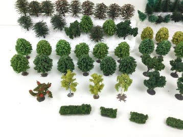 Bomen, bäume, trees, arbres N - Décor de train miniature