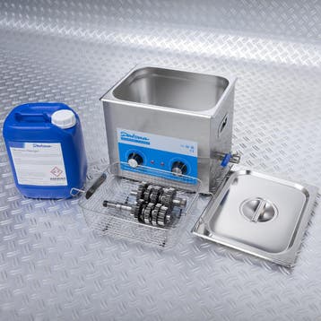 Datona Ultrasoon reiniger 10 liter inclusief Ultrasonic MC, Ophalen of Verzenden